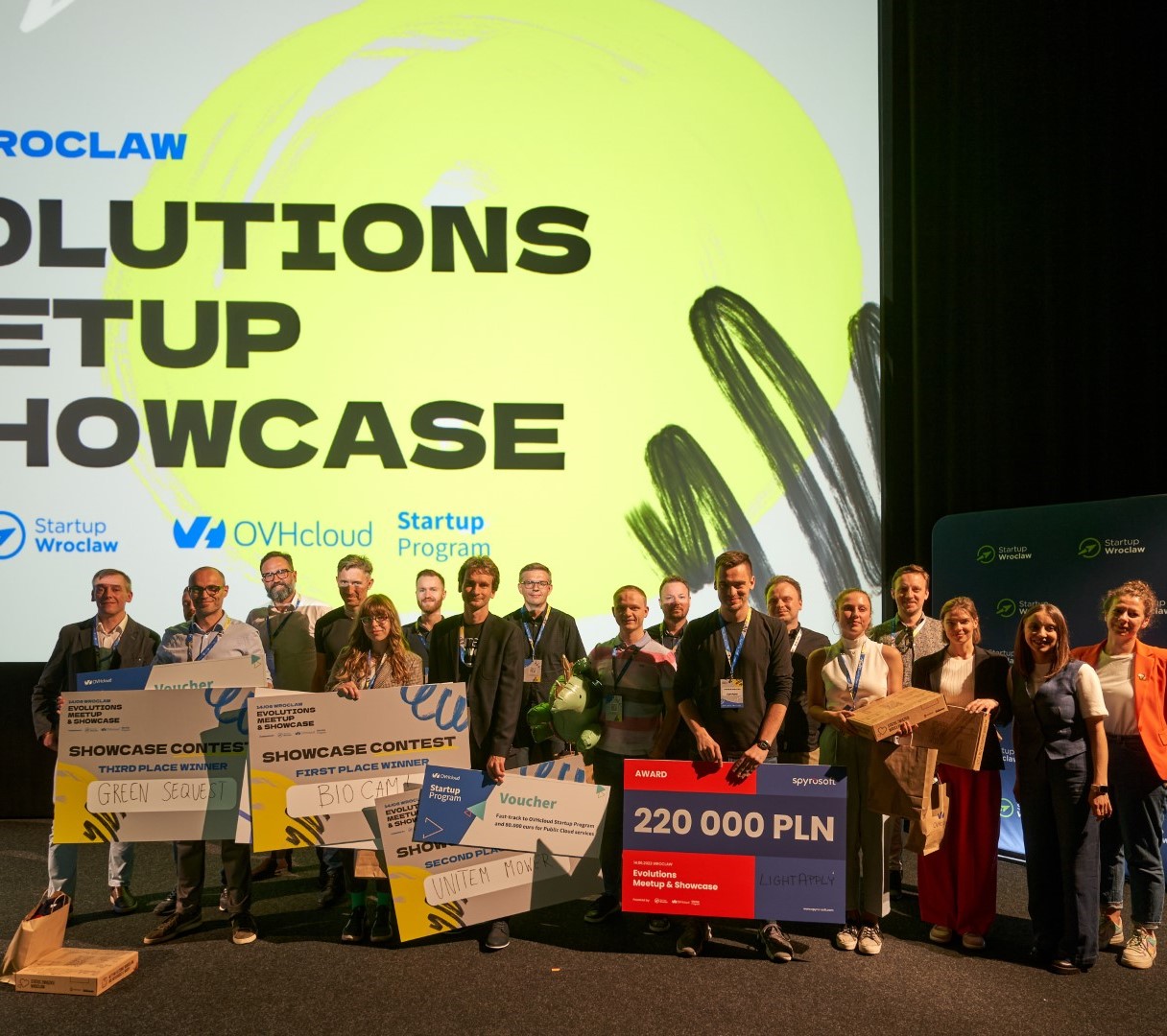 Green Sequest won the 3rd place in the startup competition at Evolutions 2023: Meetup & Showcase in Wrocław.
