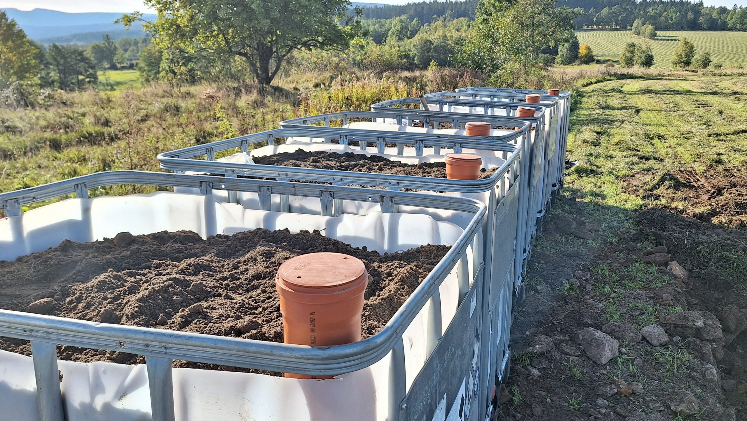Start of the mesocosm research